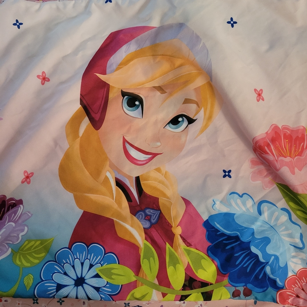 Disney Frozen Floral Twin Bedding Set - Picture 7 of 10